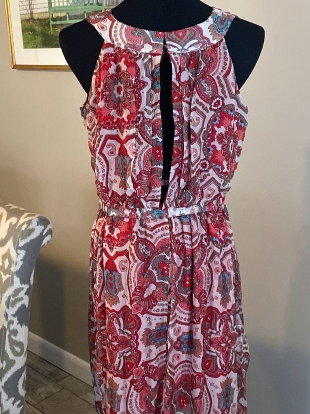 Ramy Brook Savanna Printed High-Low Dress - Picture 8 of 9